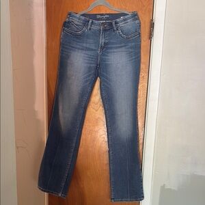 Wrangler Blue Flare Wide Leg Jeans